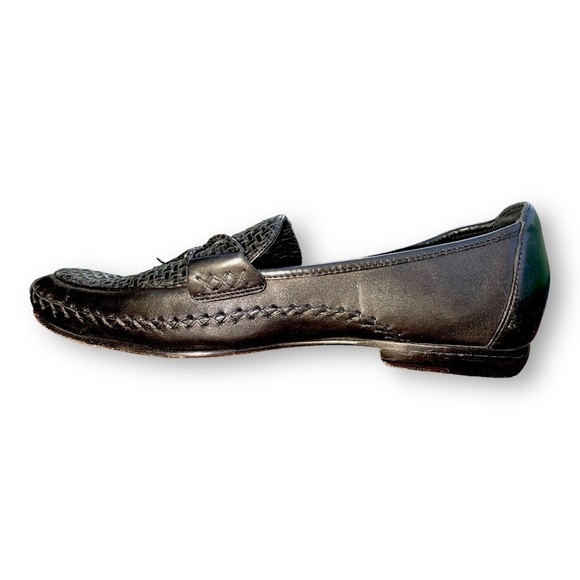 ??‍♂️Cole Haan‎ Country Black Woven Tassel Loafers ? Size 10.5 main image 2